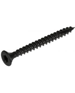 Spaanplaatschroef - 4x40mm - Zwart staal - Torx 20 (per stuk)