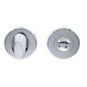 WC-garnituur Set - Ø51mm Rond - Chroom gepolijst