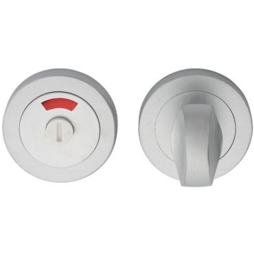 WC-garnituur Set - Ø50mm Rond - Mat chroom