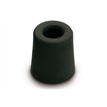 Deurbuffer Ø37x48mm Zwart Rubber